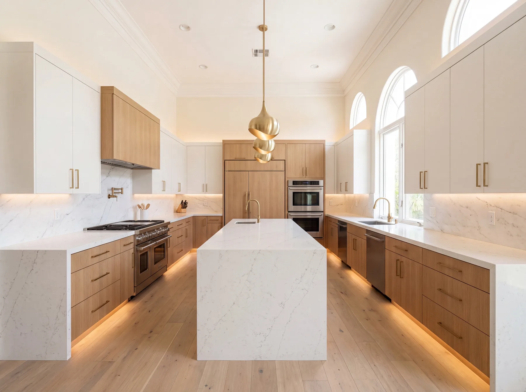 Modern luxury kitchen after remodel